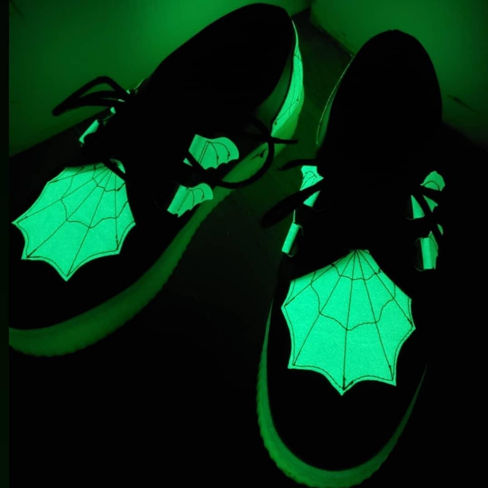 COPY - "Krypt Web Glow" shoes